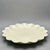 Ceramic Vintage Red Wing Pottery Beige and Chartreuse Ruffled Console Bowl For Sale - Image 7 of 10