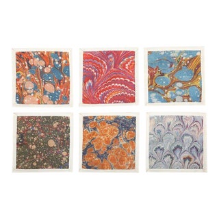 Library Cocktail Napkins - Set of 6 For Sale