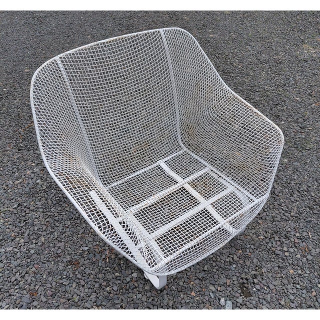 1950s 1950s Woodard Sculptura Spring Lounge Chair Unmarked For Sale - Image 5 of 8