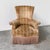 Height: 91 cm width: 83 cm depth: 83 cm seat height: 37 cm a striking and exceptionally decorative pair of vintage lounge...