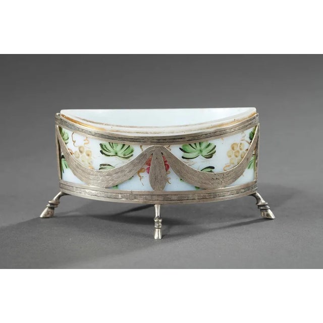 18th Century Bohemian Opaline Service Set, Set of 5 For Sale - Image 9 of 11