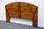 HICKORY WHITE Briar Collection Burled Walnut Contemporary Modern / Art Deco Queen Size Headboard 35512-35 • 47” High •...