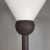 Modern Italian White Glass and Metal Floor Lamp attributed to Roberto Freno for Veart, 1980s For Sale - Image 4 of 12