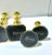 Vintage Baldwin Brass Candlesticks With Glass Bobeches, Set of 6 For Sale - Image 10 of 12