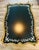 Chinoiserie Vintage Chinoiserie Black Lacquer & Gold Floral Tray Top Coffee Table For Sale - Image 3 of 10