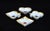 French Porcelain Playing Card Themed Ashtrays, Limoges, 1960s, Set of 4 For Sale - Image 4 of 12
