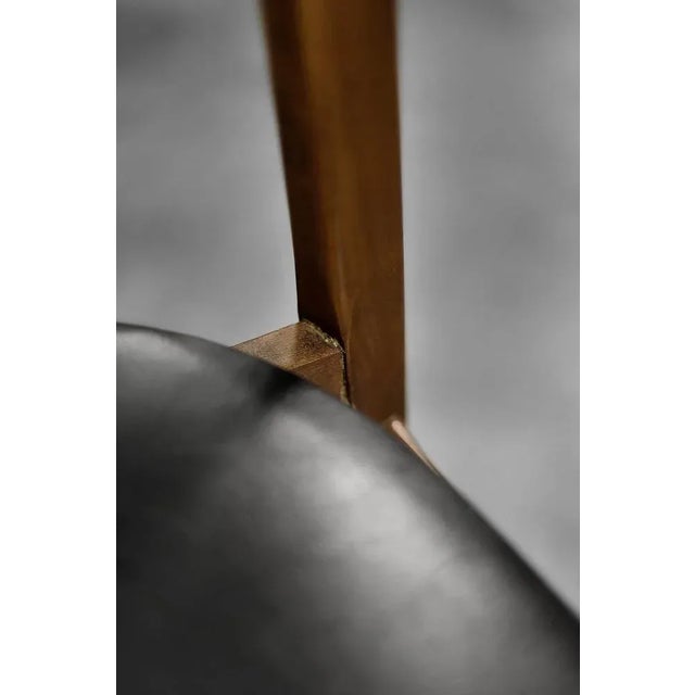 Scandinavian Dining Chairs in Beech and Teak, 1960s, Set of 4 For Sale - Image 11 of 12