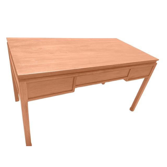 Mid-Century Modern Mid Century Modern Desk With Custom Finish For Sale - Image 3 of 5