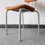 Mid-Century Aluminium Chair with Orange Fabric For Sale - Image 16 of 18