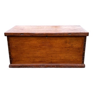 Red Wash + Blue Chest For Sale