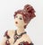Red Josepha Standing Woman in a Red Dress Resin Sculpture For Sale - Image 8 of 14