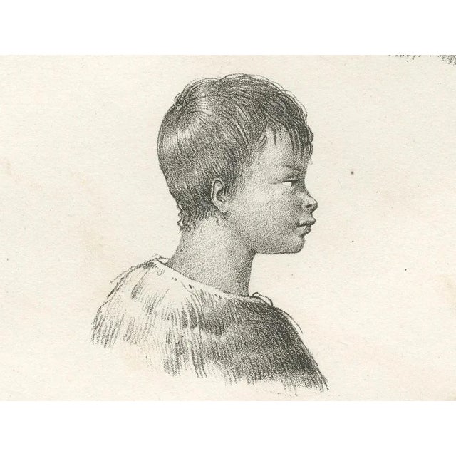 Dumont d’Urville, Portraits of Maori Life and Tattoo Art in New Zealand, 1836, Print For Sale - Image 5 of 7