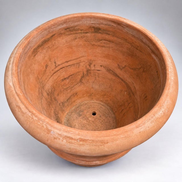 1950s 1950s Italian Terracotta Garland Planter For Sale - Image 5 of 6