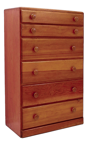 Vintage Chest of Drawers in Pine, 1970s