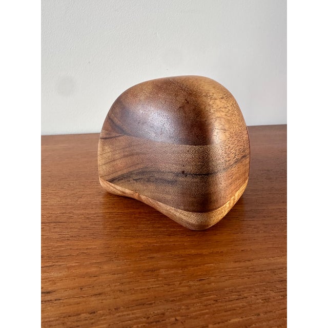 1970s Original Studio Crafted Wooden Stash Box by Dean Santner For Sale - Image 10 of 10
