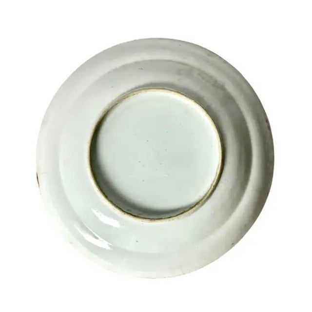 Chinese Chinese Export "Green Fitzhugh" Porcelain Plates, Set of Three For Sale - Image 3 of 14