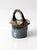 Blue Vintage Handmade Studio Pottery Basket For Sale - Image 8 of 13