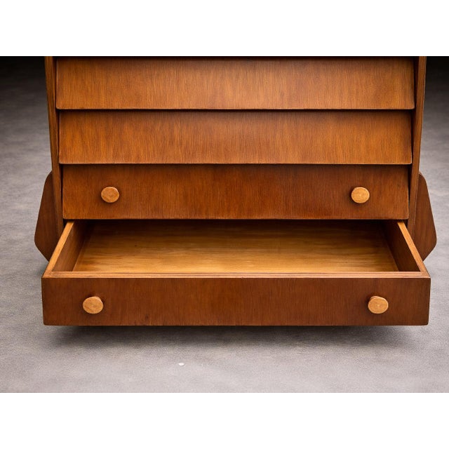Wood Plywood Chest of Drawers by José Zanine Caldas, Z Móveis Artísticos, Brazil, 1950s - Lot 638 For Sale - Image 7 of 13