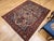 Antique Persian Bakhtiari Bibibaft Rug, Hand-Knotted Wool, The Tree of Life Pattern, Tan & Red, 5x7 For Sale - Image 9 of 18