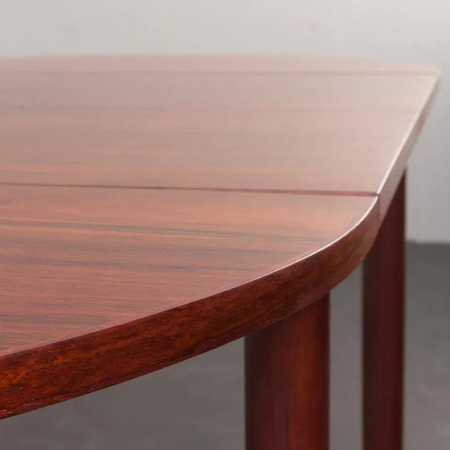 Rosewood Drop-Leaf Dining Table by Arne Vodder, Denmark, 1960s For Sale - Image 11 of 13