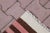 Textile 1970s Antique Cream Striped Small Rug For Sale - Image 7 of 9