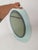 Mid-Century Rounded Mirror in Turquoise Glass attributed to Veca, Italy, 1970s For Sale - Image 11 of 17