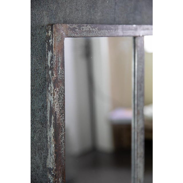Vintage Mirror in Glass and Metal, 1960s For Sale - Image 4 of 7