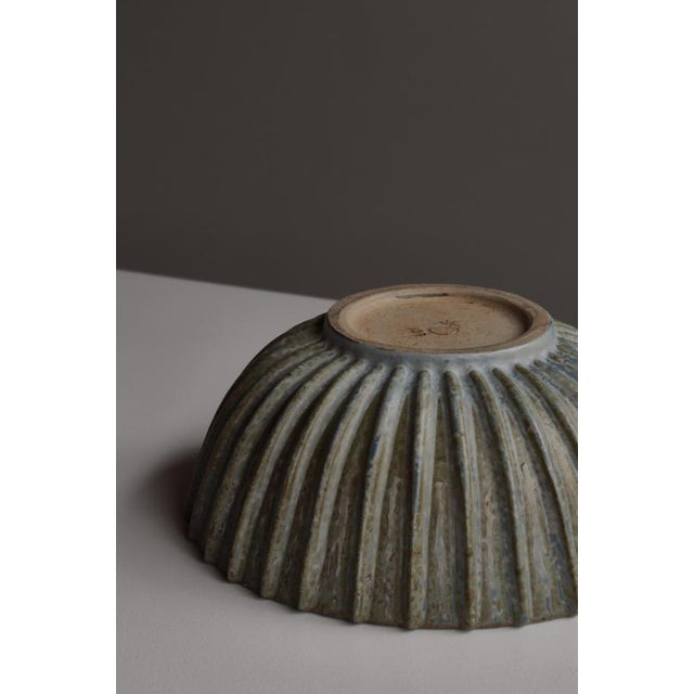 Large Art Deco Stoneware No. 189 Bowl by Arne Bang, Denmark, 1930s For Sale - Image 13 of 16