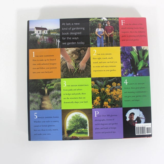 1997 the Garden Design Book First Edition Hard Cover Coffee Table Book For Sale - Image 4 of 8