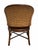 Set of Four McGuire Rattan Caned Toboggan Dining Chairs For Sale In Chicago - Image 6 of 7