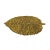 Transitional Leaf Yellow Seagrass Placemat - Set of 4 For Sale - Image 3 of 4