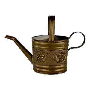 Vintage English Brass Watering Can