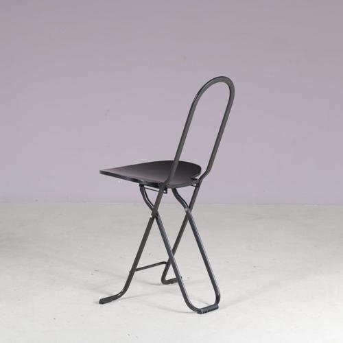 Dafne Folding Chair by Gastone Rinaldi for FlyLine, Italy, 1980s For Sale - Image 9 of 17