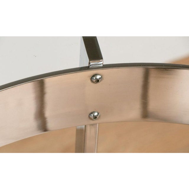 1970s Chrome Dining Table by Richard Young for Merrow Associates, 1970s For Sale - Image 5 of 6