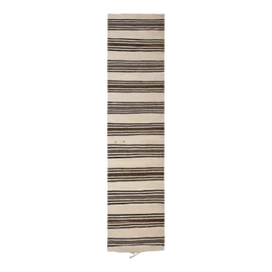 Vintage Hemp Striped Turkish Kilim Runner