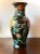 Late 20th Century Vintage Chinese Porcelain Black Floral Vase For Sale In Chicago - Image 6 of 10