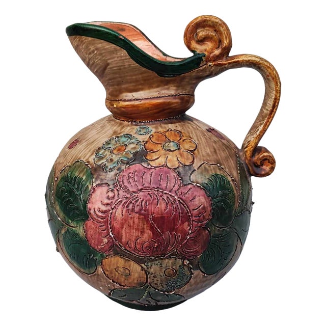 Pre-War Jug, Hutsul, 1920s For Sale