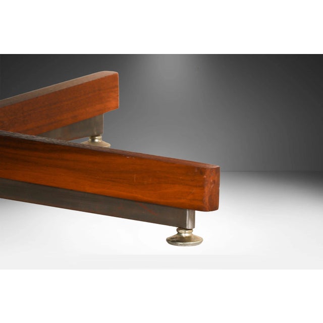 1970s Mid Century Adrian Pearsall Style Swivel Armchair For Sale - Image 10 of 14