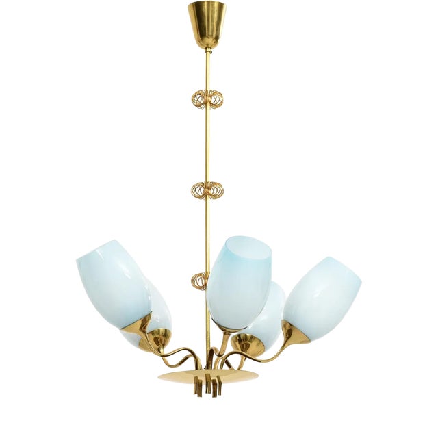 Model 9029 Ceiling Lamp by Paavo Tynell for Taito Oy, Finland For Sale