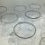 Platinum Rim Crystal Wine/Water Glasses-Set of 10 For Sale - Image 11 of 13