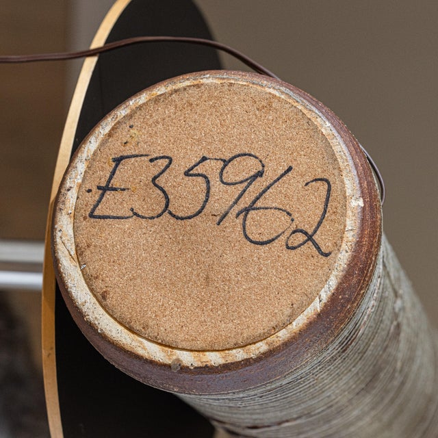 1960s Bob Kinzie Studio Pottery Table Lamp for Affiliated Craftsmen, Early Unsigned Example For Sale - Image 9 of 14