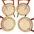 Antique Bentwood Café Chairs in the style of Thonet and Fischel, 1890s, Set of 4 For Sale - Image 6 of 7