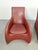Brown Loge Lounge Chairs in Leather by Gerard van den Berg for Montis, 1990s, Set of 2 For Sale - Image 8 of 13