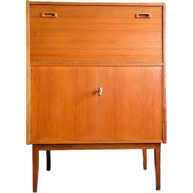 Vintage Danish Secretaire, 1960s For Sale - Image 3 of 9