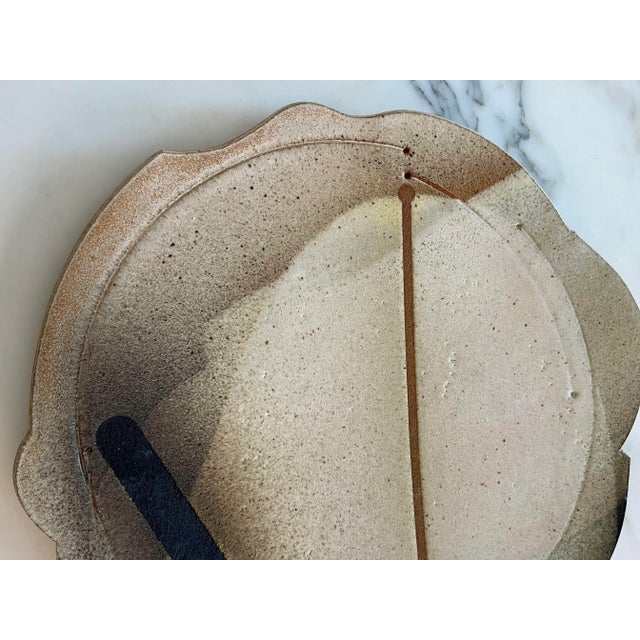 George Roby Hand Thrown Platter For Sale - Image 4 of 10