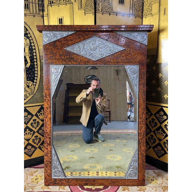 20th Century Art Deco Mirror For Sale - Image 10 of 10