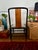 Campaign Henredon Style Black Lacquer, Wood, and Brass Side Chairs- Set of 4 For Sale - Image 3 of 11