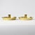 Metal Swedish Hand-Crafted Brass Candleholders, Set of 2 For Sale - Image 7 of 8
