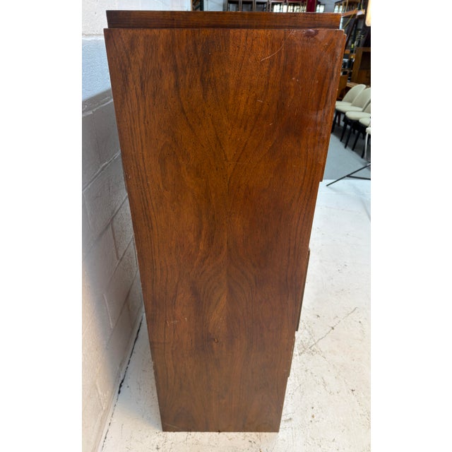 Wood Mid-Century "Staccato" Armoire by Lane Furniture For Sale - Image 7 of 15