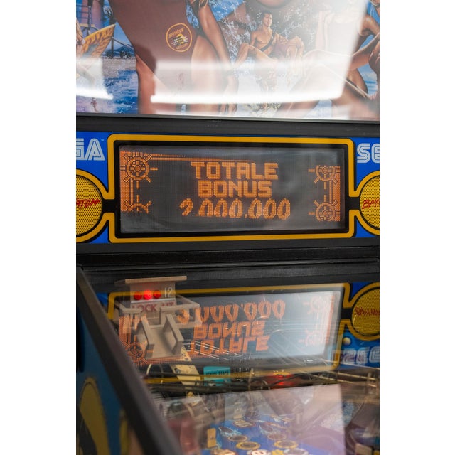 Metal Baywatch Flipper Game, 1990 For Sale - Image 7 of 11